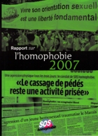 Rapport sur l'Homophobie 2007
